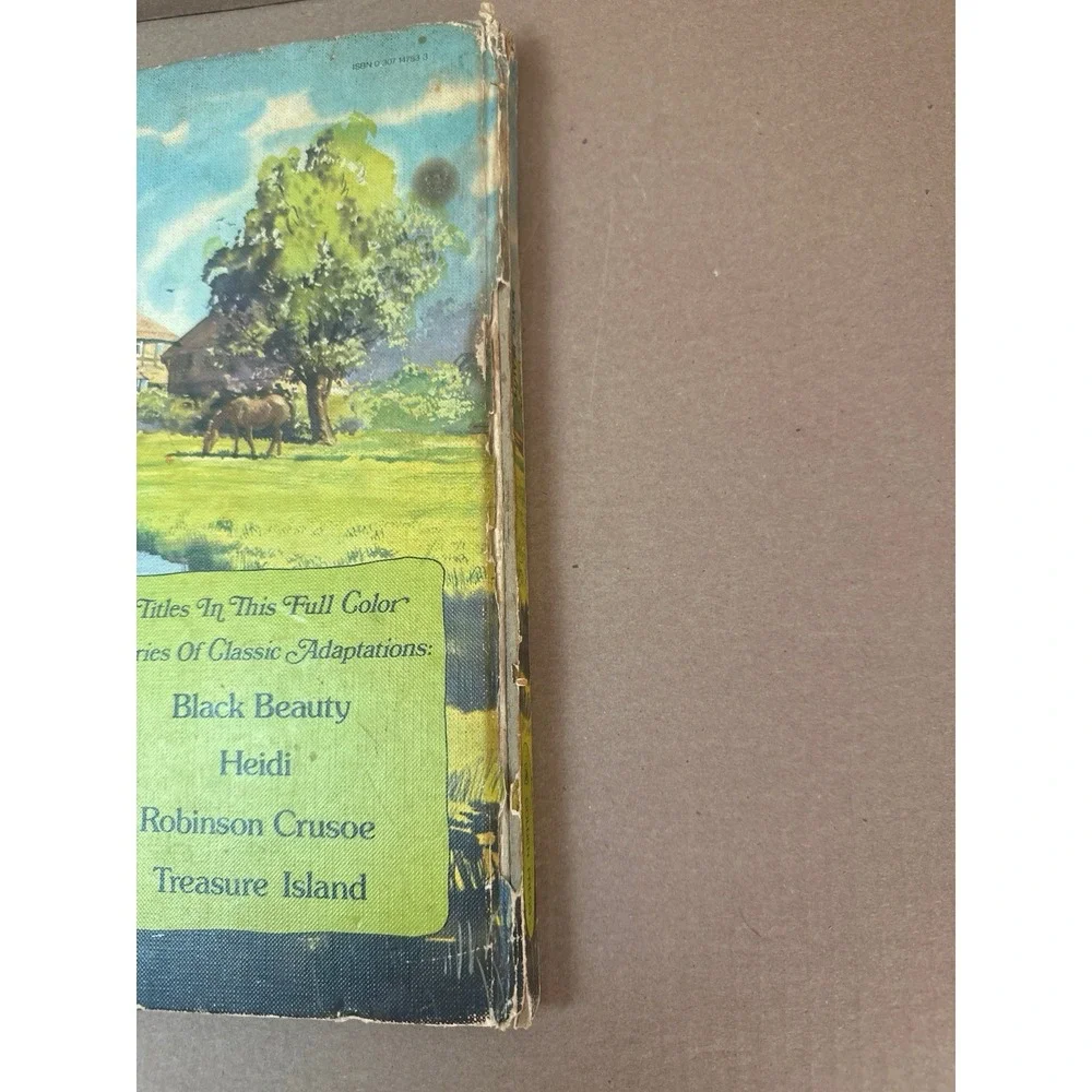 Vintage Black Beauty A Golden Book Hardcover 1970s